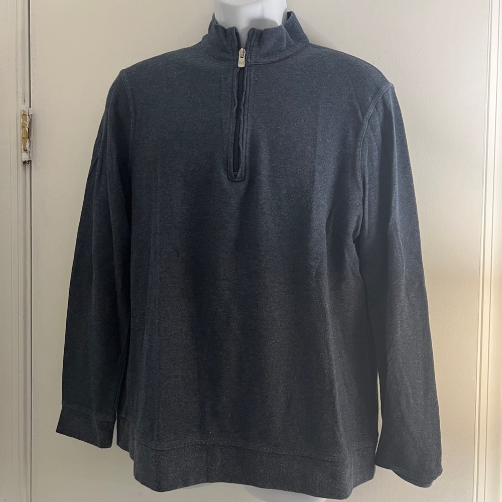 Magaschoni Mens 1/4 Zip Sweater Size‎ Medium
